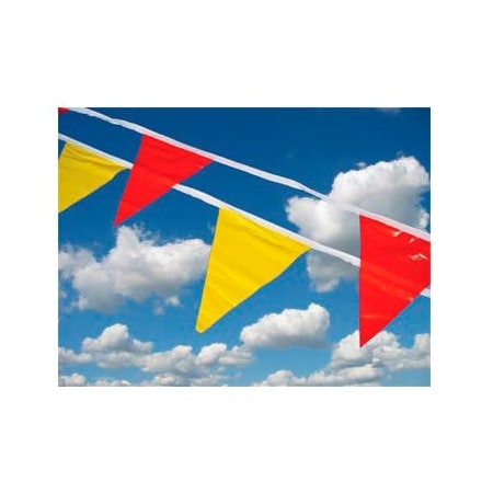 National Marker Co Pennant Flags - Yellow PF2Y
